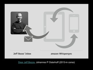 Dear Jeff Bezos, Johannes P Osterhoff (2013-in corso)
 