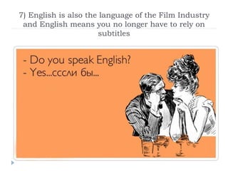 Let's speak english | PPT