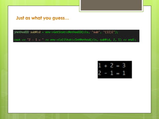 Api Jni Let's talk about jni | PPTX