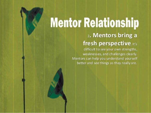Let's talk about mentoring