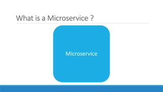 Let's talk about... Microservices