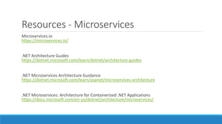 Let's talk about... Microservices