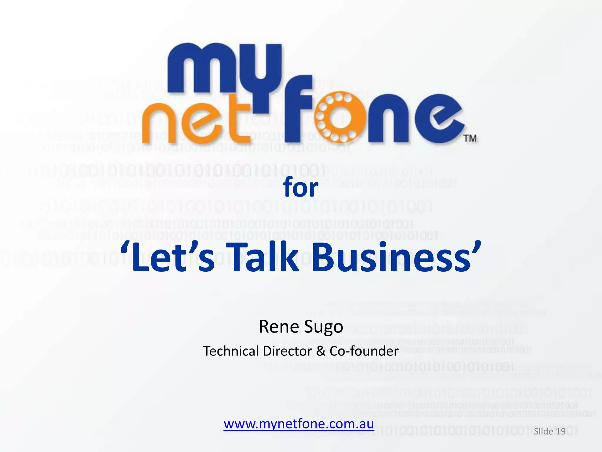You can get ideas to market quicklyNot alwaysfreeThe Internet has trained us to expect freeMany services have costsFlexibility is the keyCloud favours small business