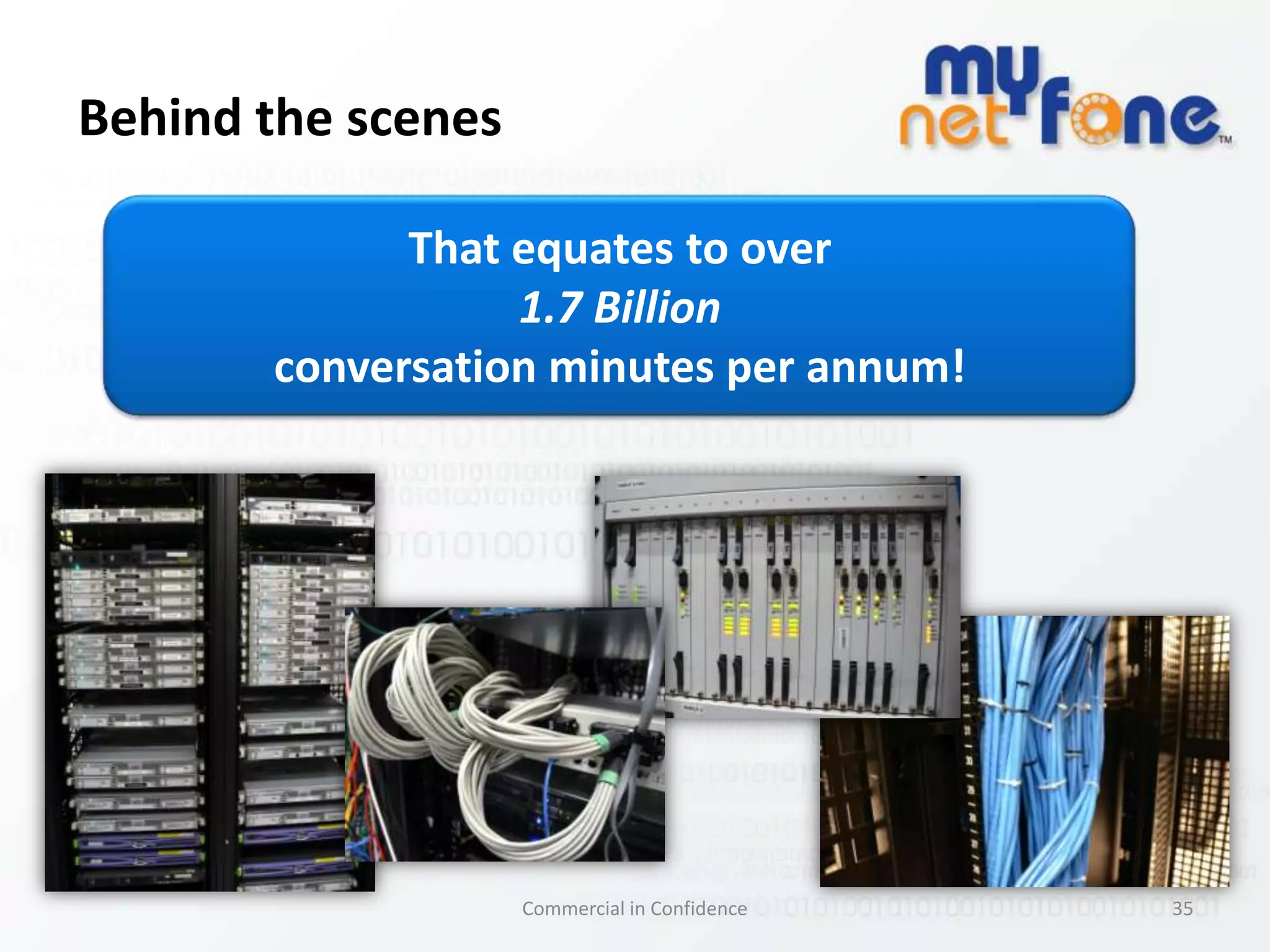 Service Offering: Virtual PBXSlide 25Commercial in Confidence