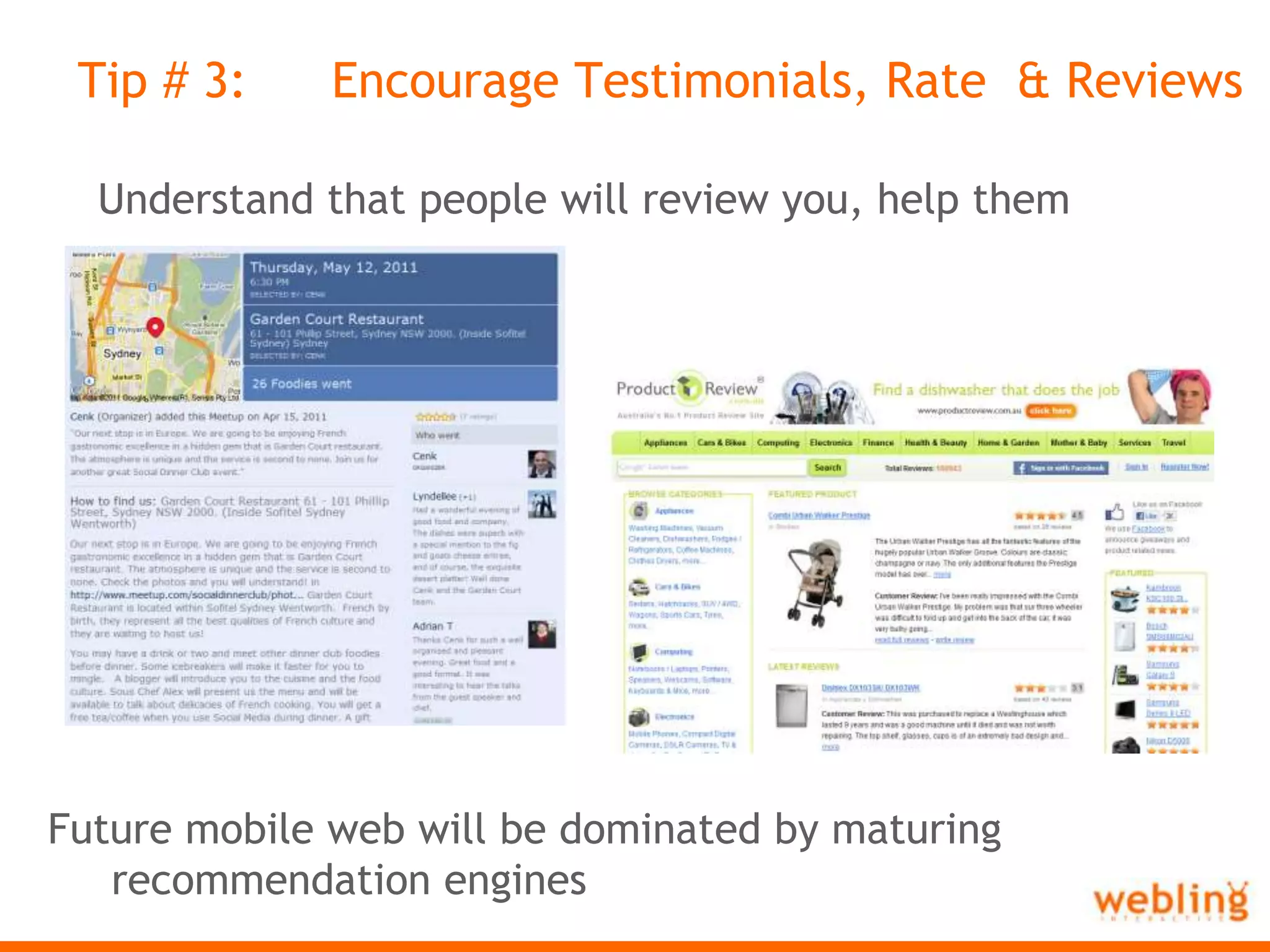 Mobile Strategy: Places