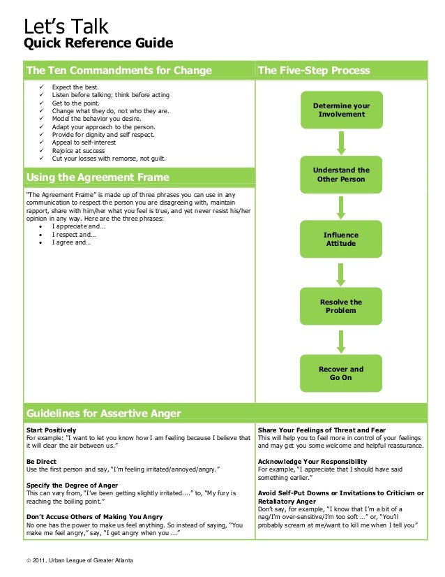 how to make a quick reference guide