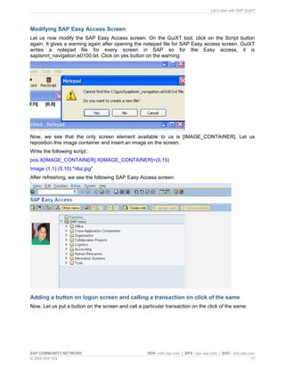 Let start with GUIXT | PDF | Operating Systems | Computer Software and ...