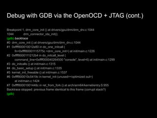 Let's trace Linux Lernel with KGDB @ COSCUP 2021 | PDF