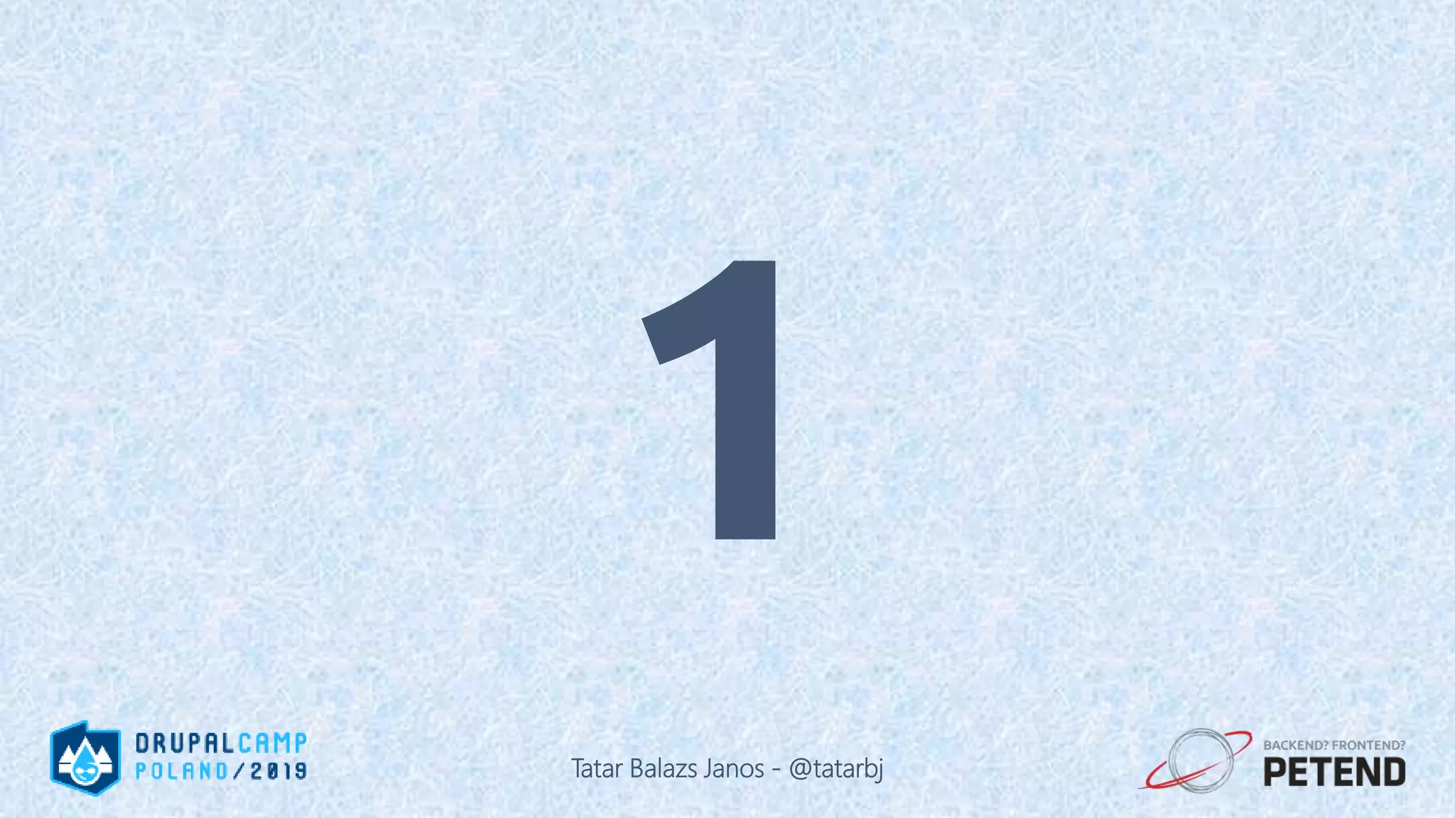 1 Tatar Balazs Janos - @tatarbj 