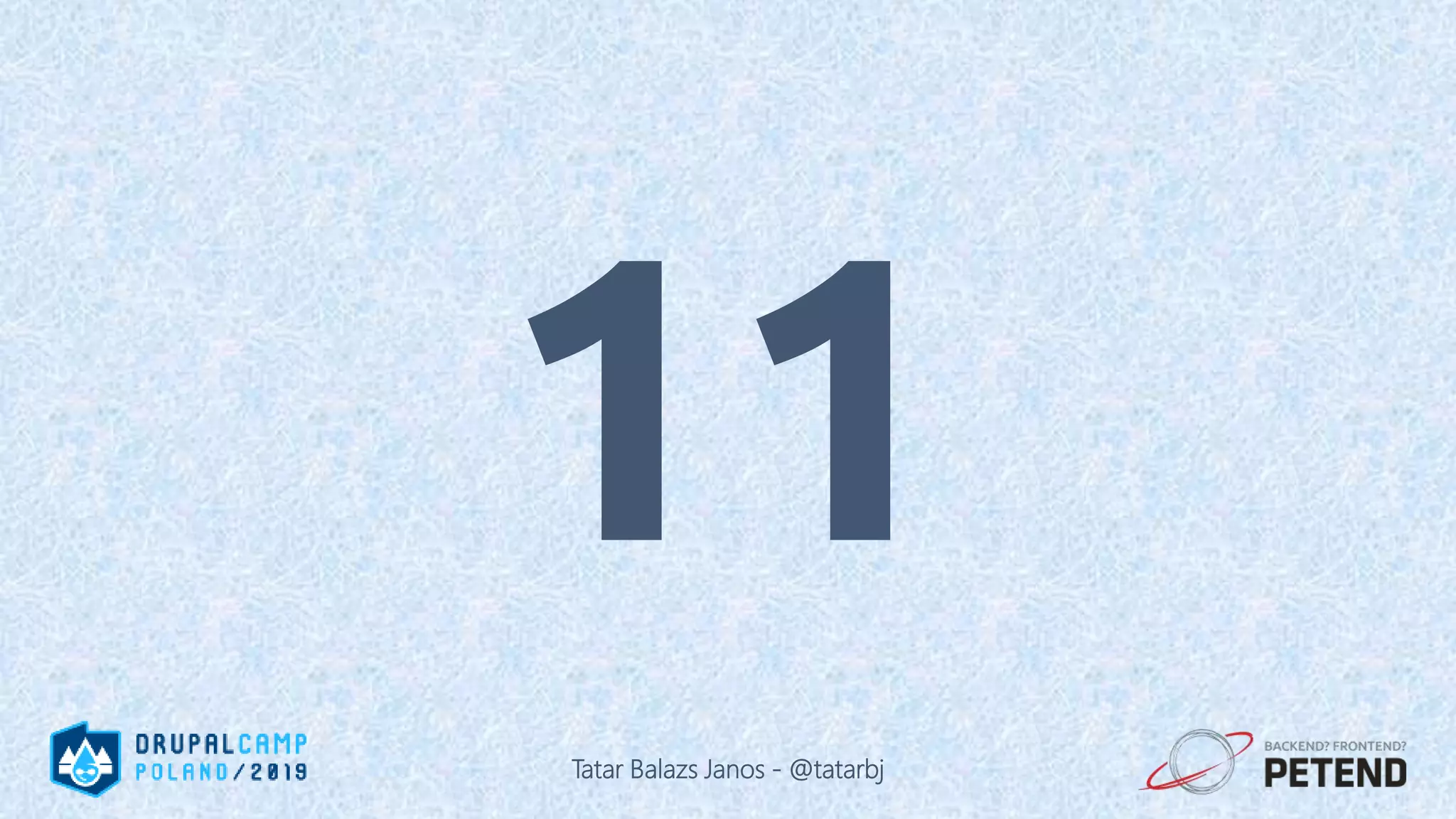 11 Tatar Balazs Janos - @tatarbj 