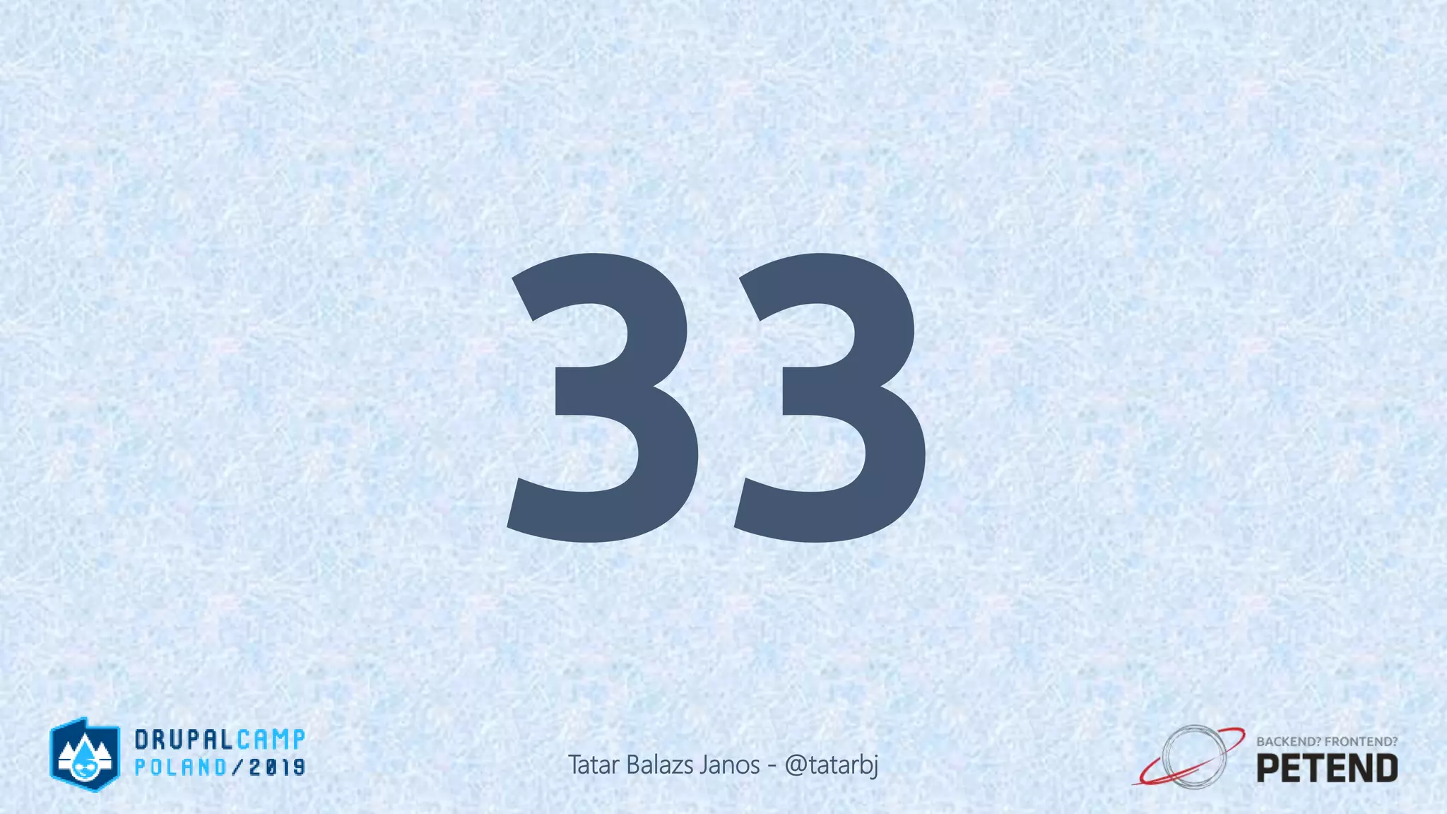 33 Tatar Balazs Janos - @tatarbj 