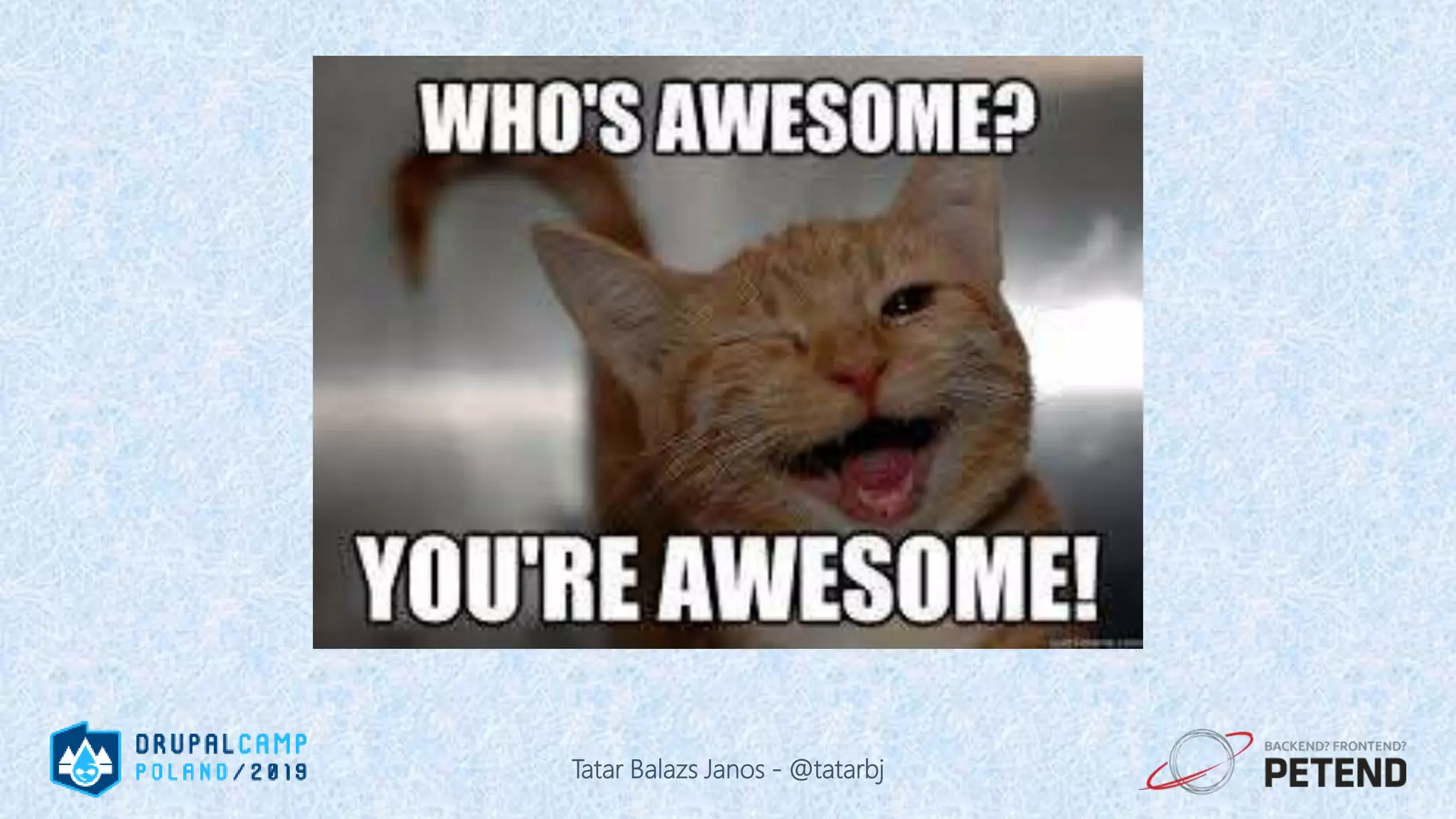 Tatar Balazs Janos - @tatarbj 