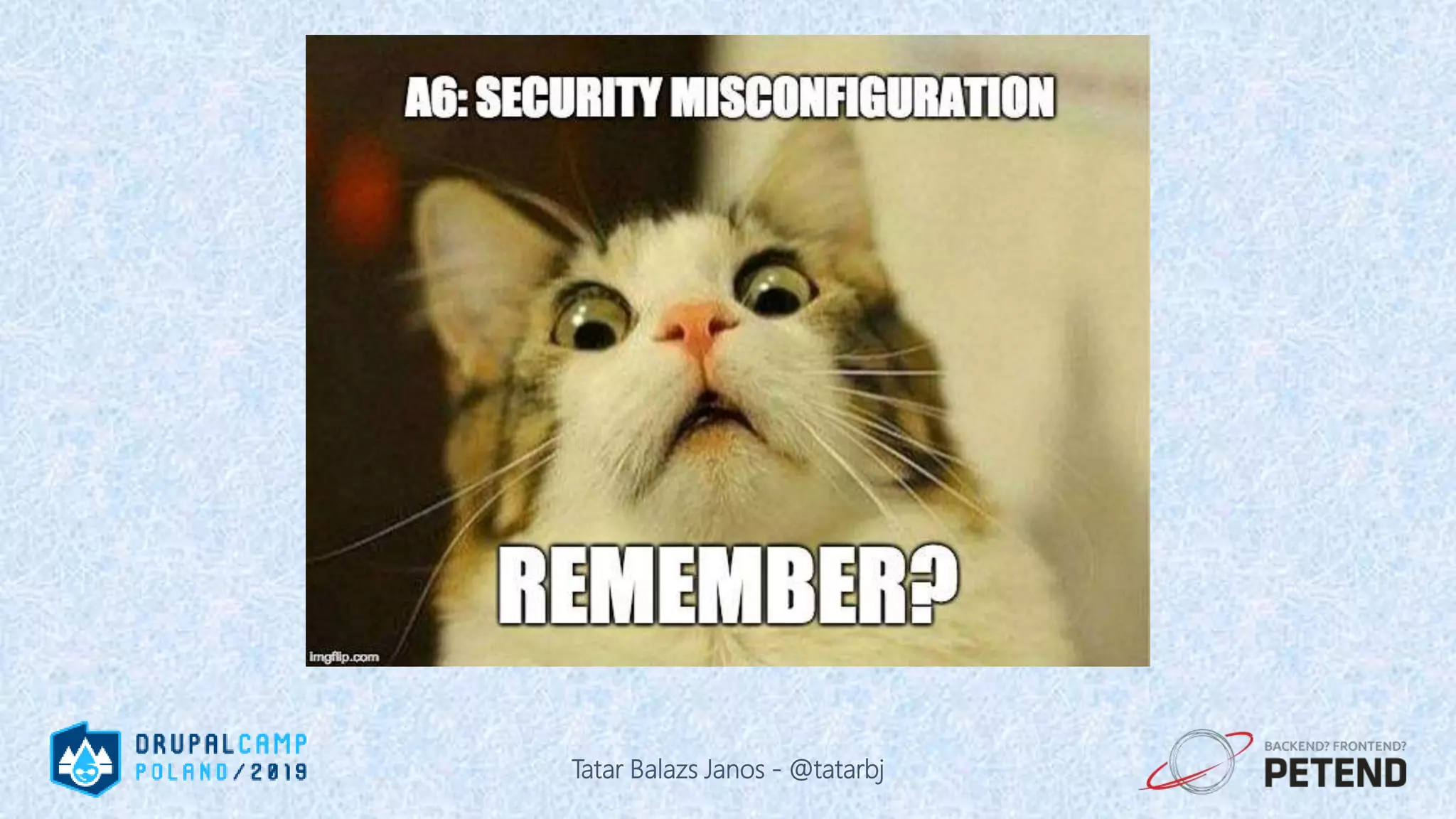 Tatar Balazs Janos - @tatarbj 