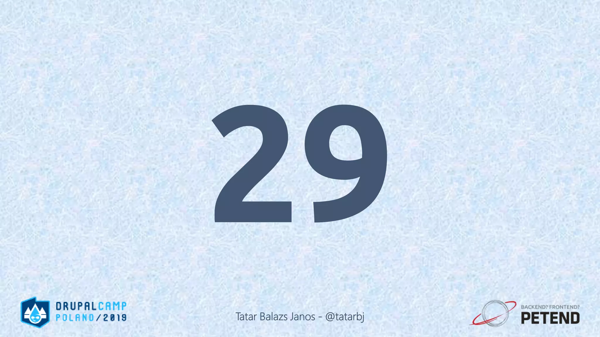 29 Tatar Balazs Janos - @tatarbj 