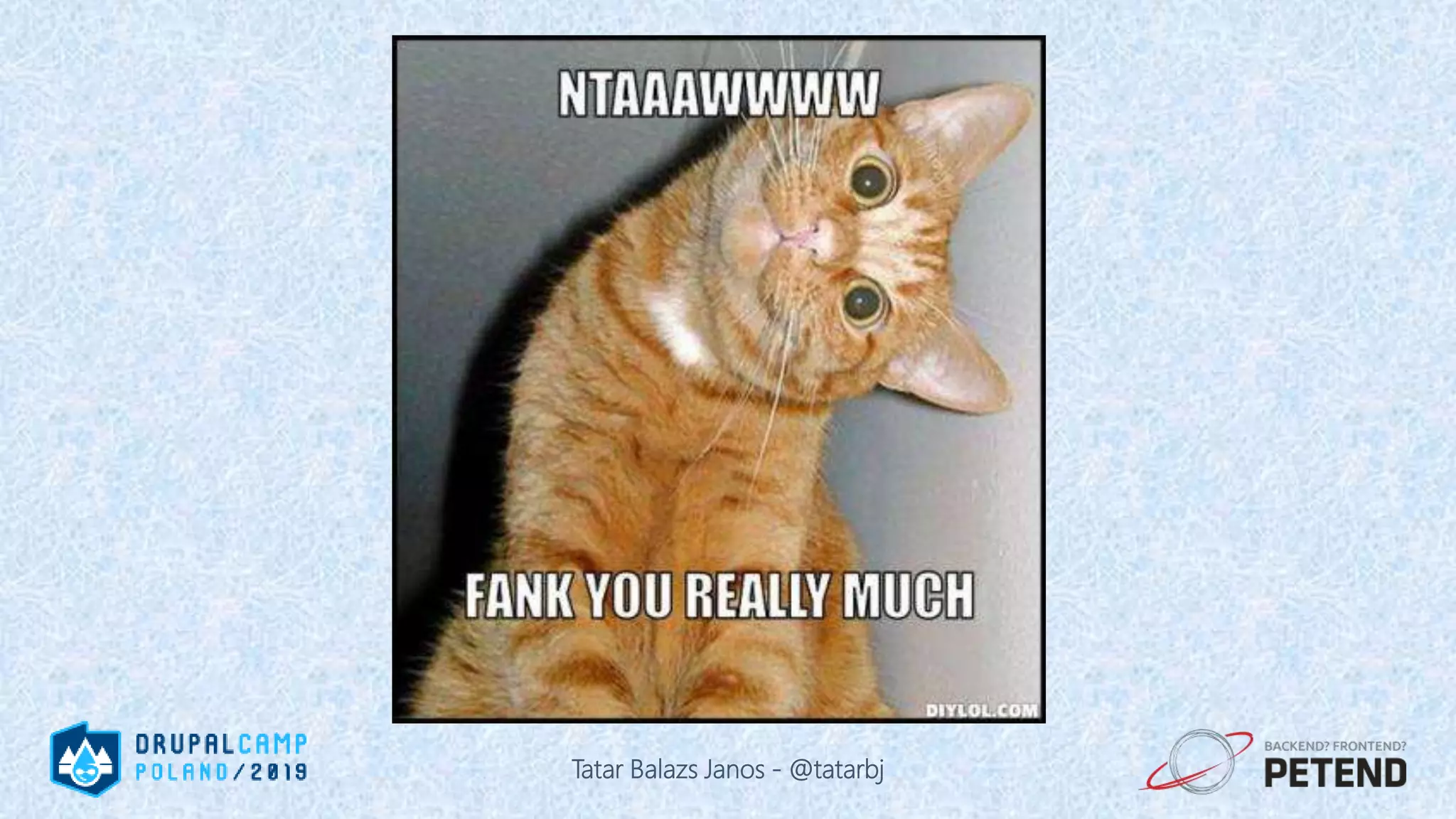 Tatar Balazs Janos - @tatarbj 