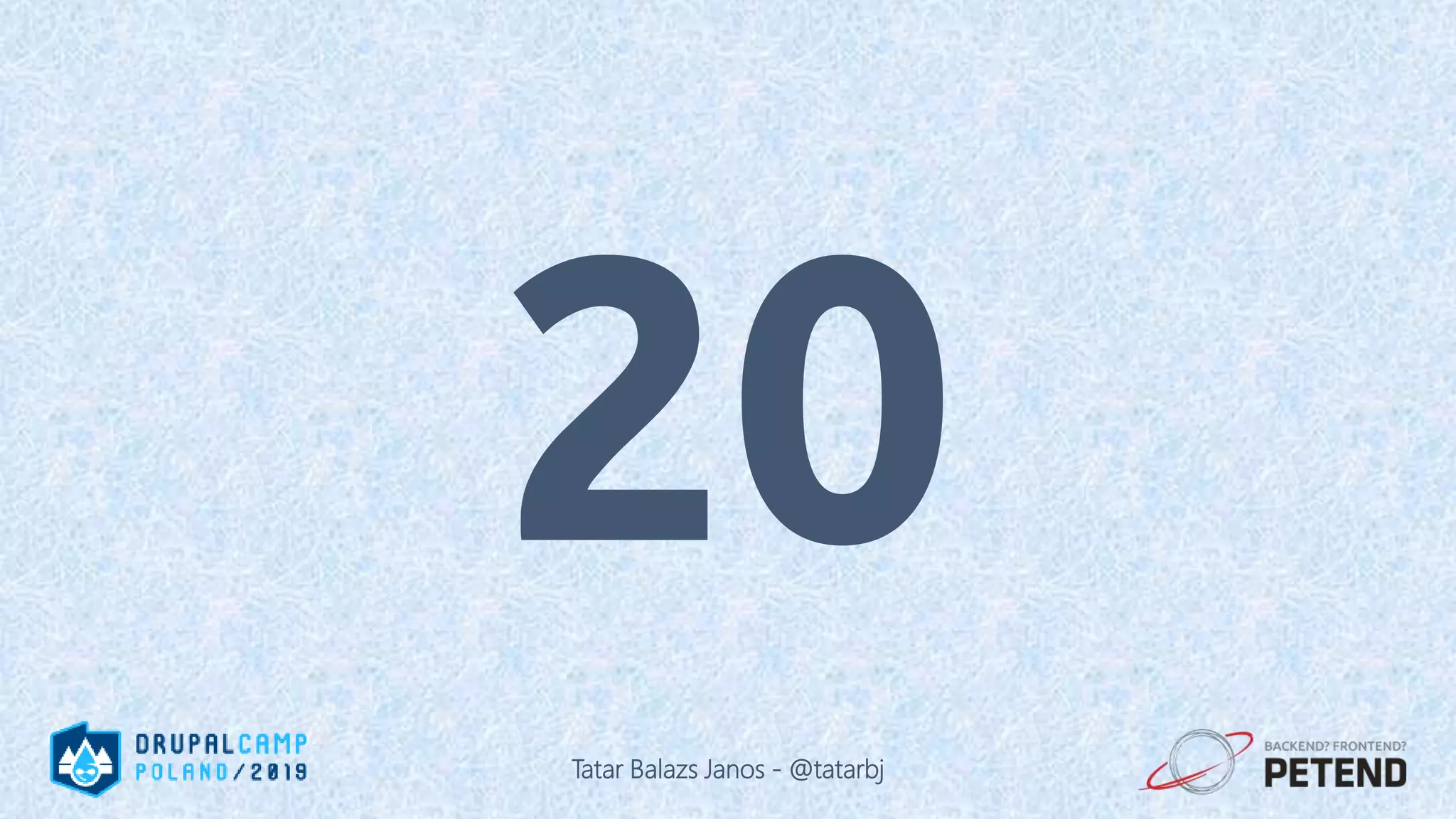 20 Tatar Balazs Janos - @tatarbj 