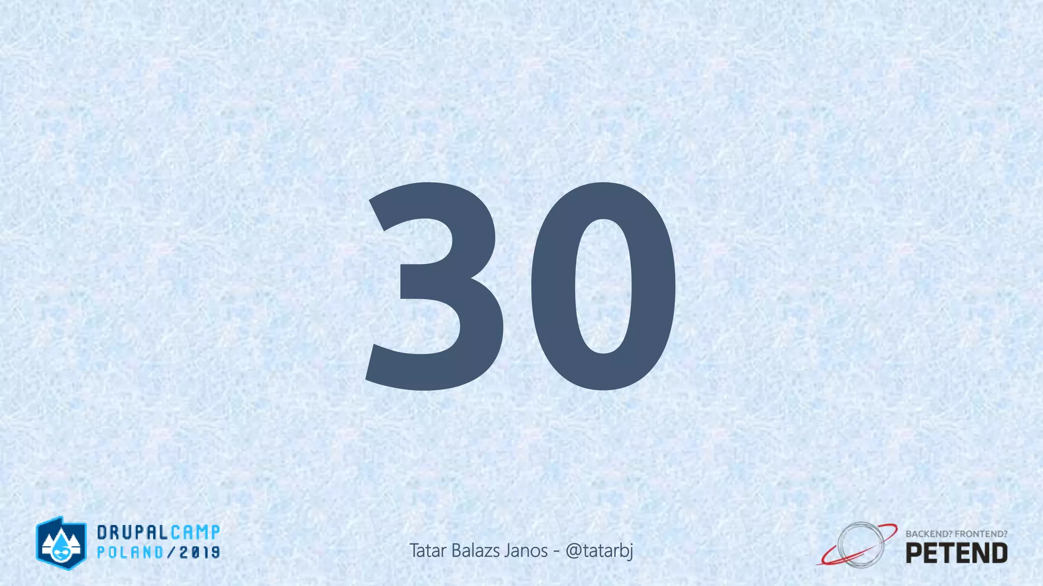 30 Tatar Balazs Janos - @tatarbj 
