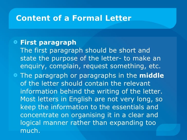 Formal Letter Writing Male Or Female Name First Formal Letter Writing Male Or Female Name First