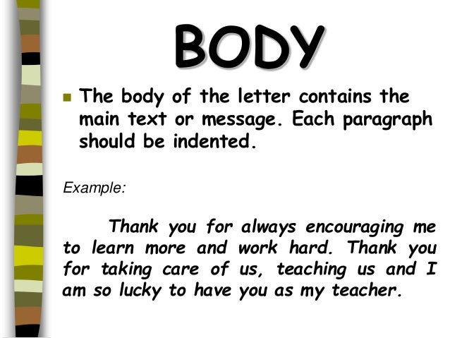 care of letter
