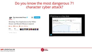 Do you know the most dangerous 71
character cyber attack?
 