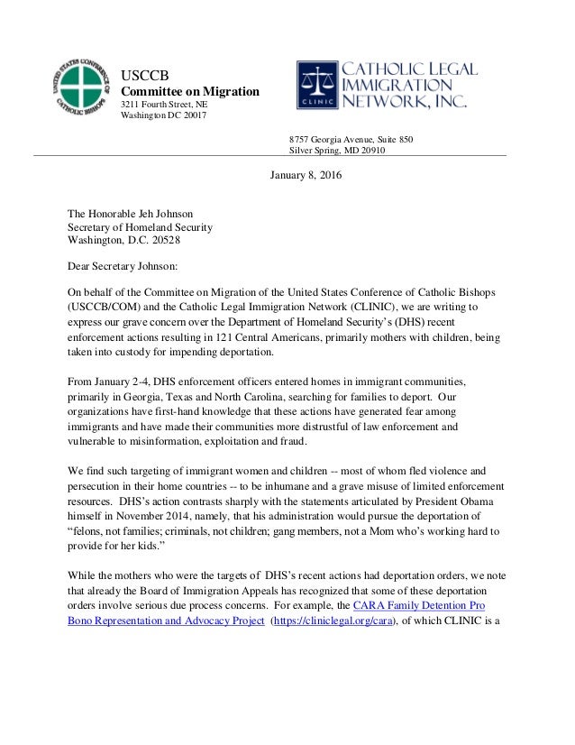 letter child support agreement on Jeh Letter deportations Johnson to letter child support agreement on Jeh Letter deportations Johnson to