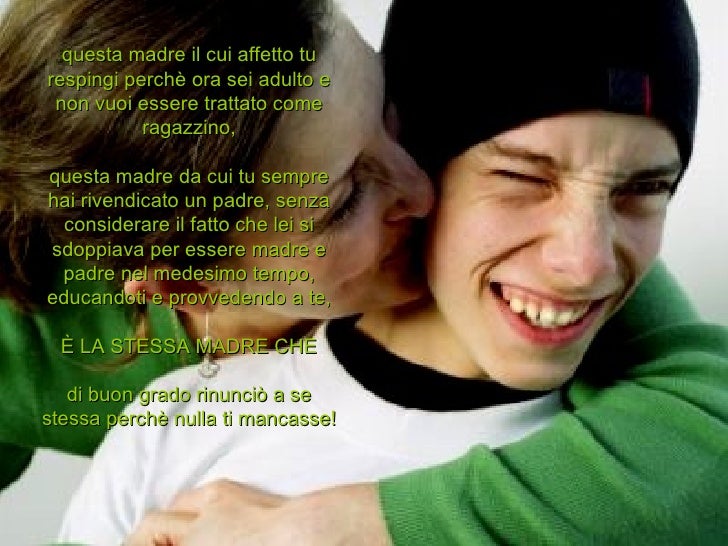 Lettera A Un Figlio Ribelle