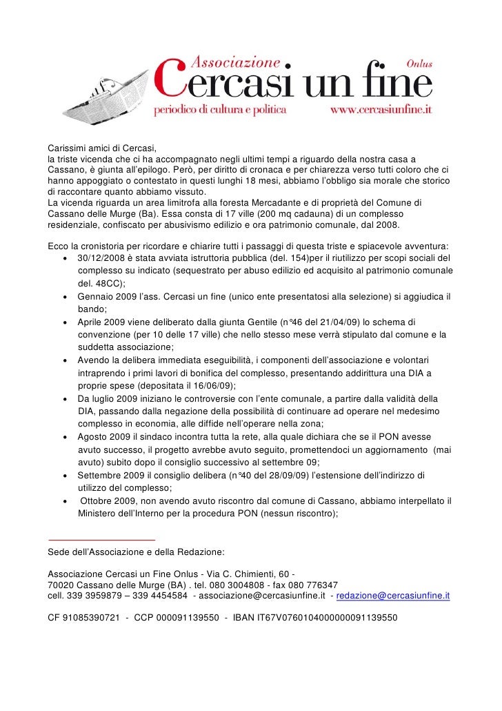 Lettera per ritornare insieme