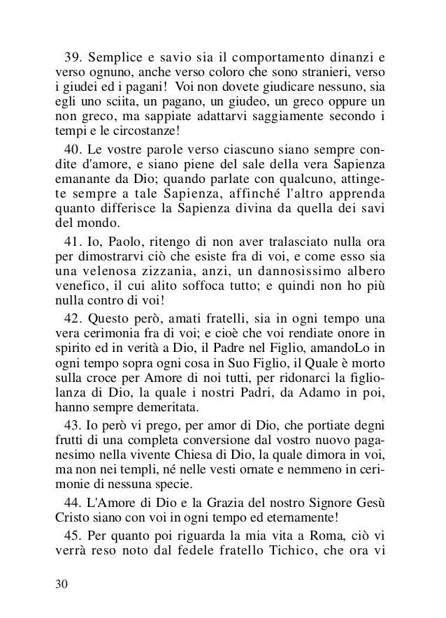 Lettera Di Paolo Ap Alla Comunita Di Laodicea 4 Ed 10 Jakob Lor