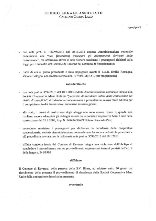 Lettera per sollecito pagamento