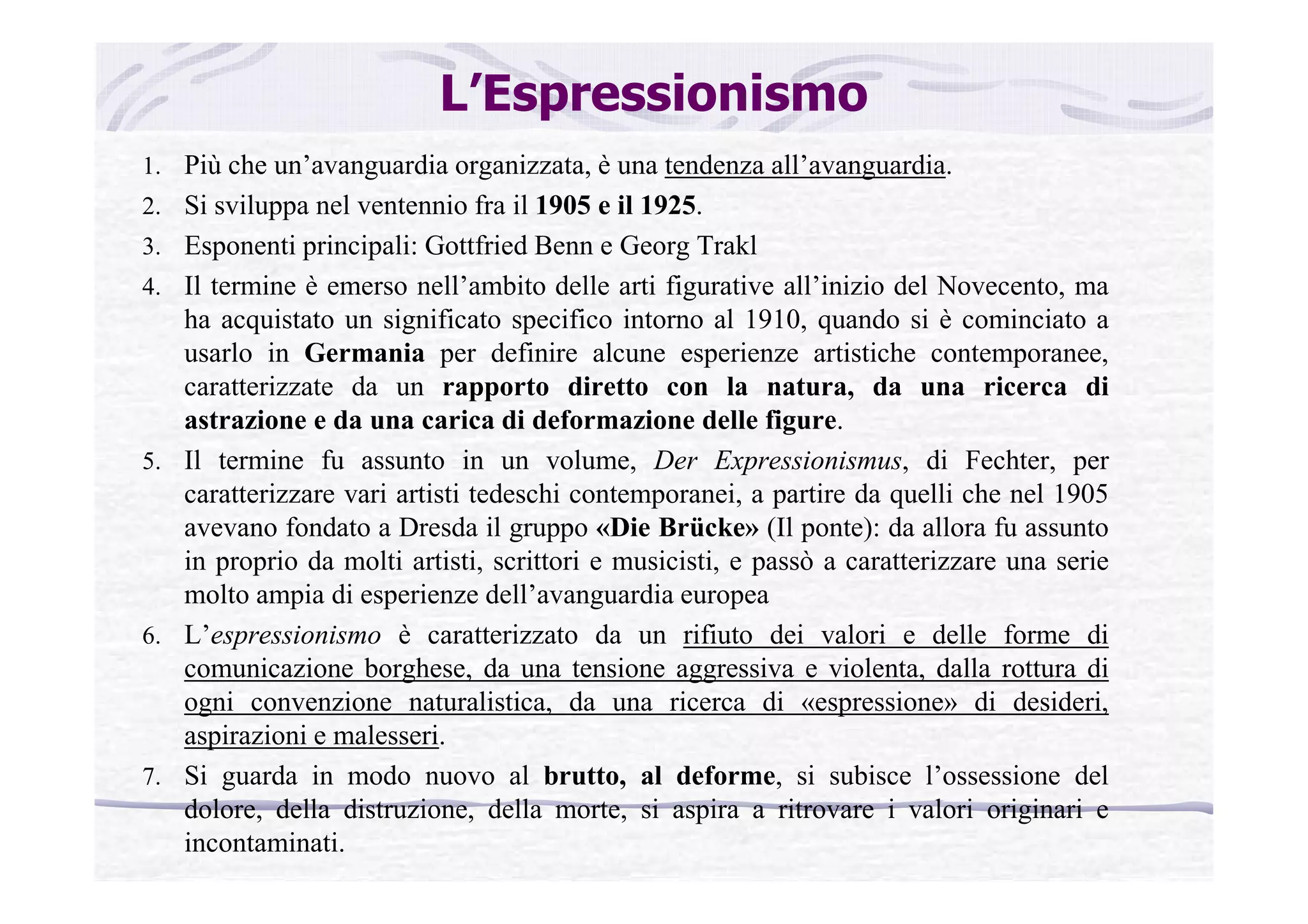 Inizio Presentation.pdf Letteratura inizio '900_ Prof. Zenoni | PDF