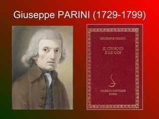 Giuseppe PARINI (1729-1799) 