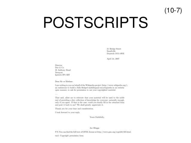 cover letter with no address