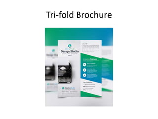 Tri-fold Brochure
 