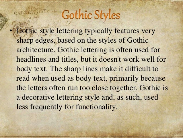 block lettering style