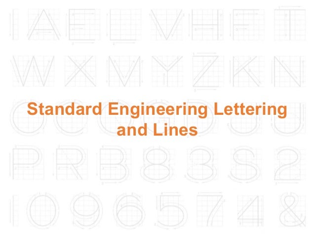 engineering lettering