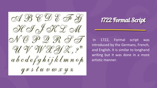 Lettering, Origin and Development.pptx