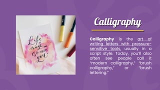 Lettering, Origin and Development.pptx