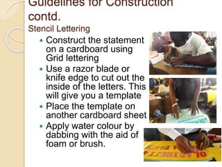 Lettering Techniques | PPTX