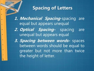 Letterings | PPTX
