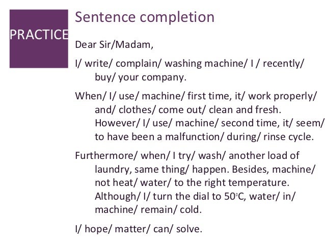 Letter Of Plaint