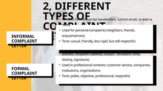 Letter of complaint VSTEP WRITING TASK 1.pptx