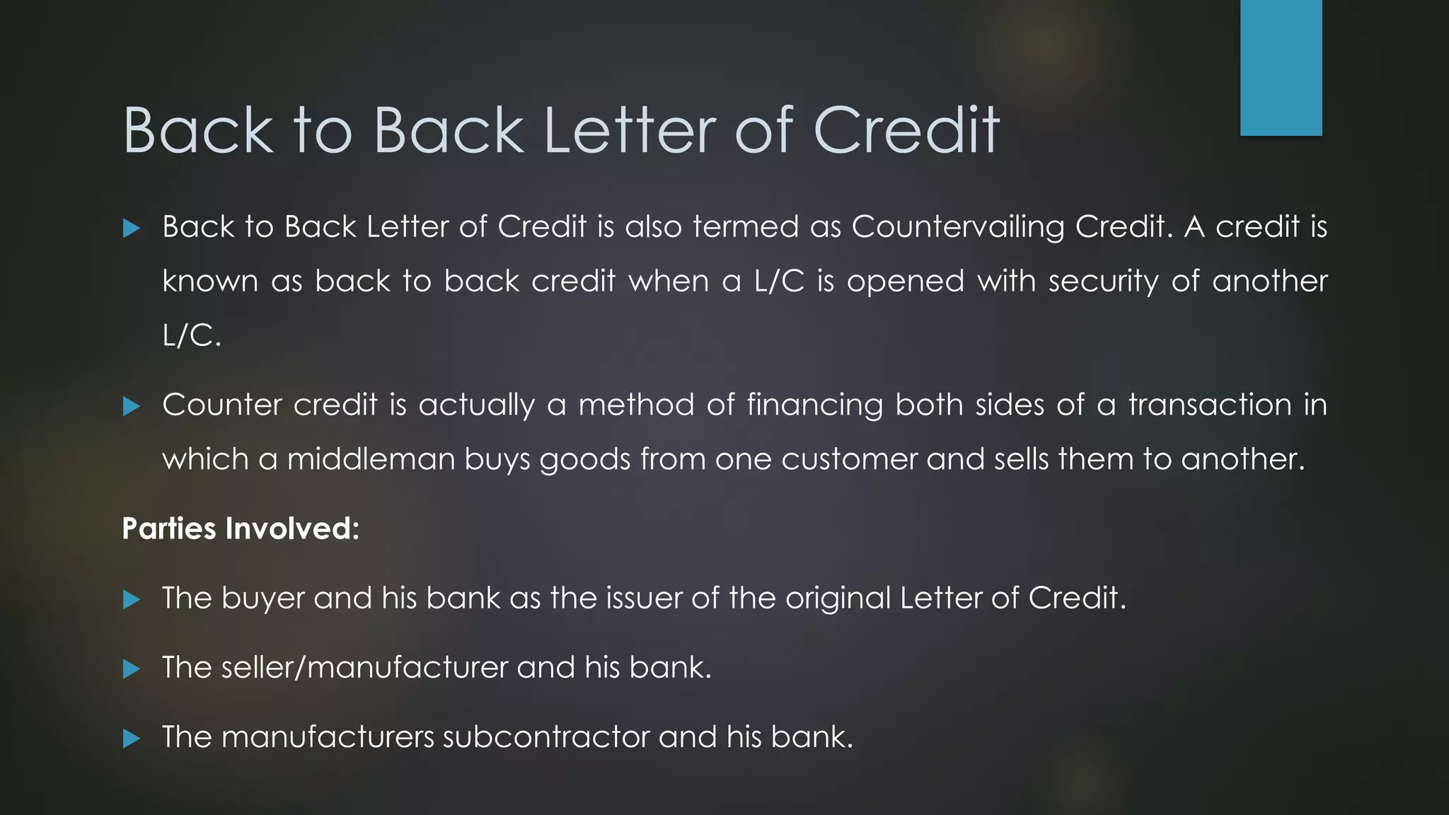 Letter of Credit | PDF