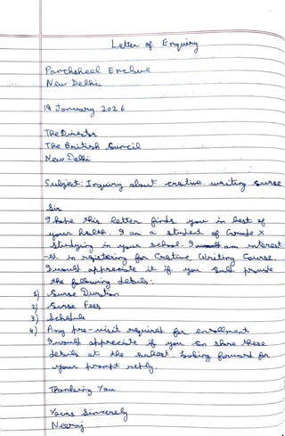 Letter of Enquiry sample and format .pdf