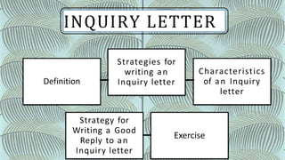 Letter of Inquiry Micro teaching.pptx