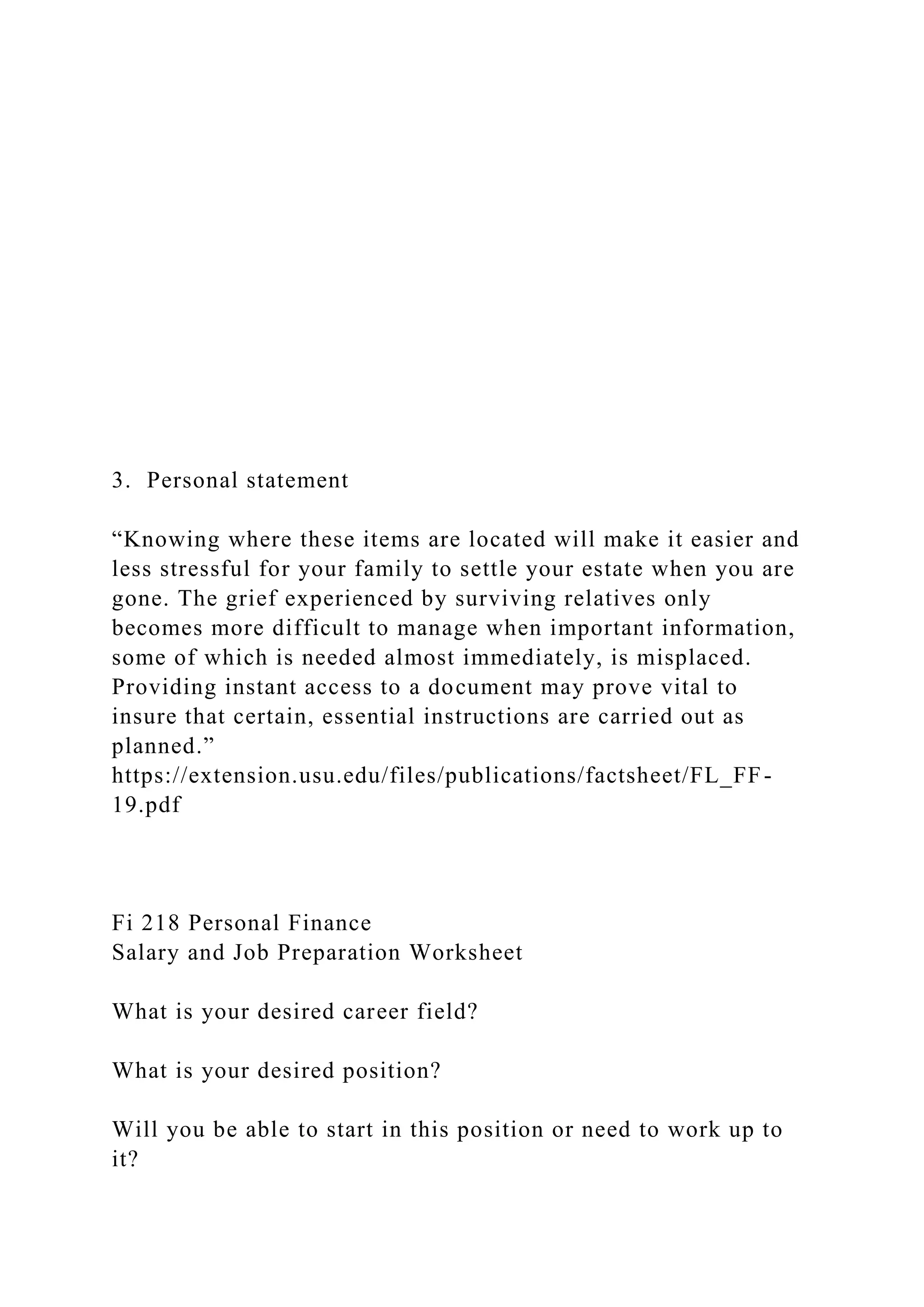 Letter of Last InstructionA letter of last instructions isn’t a.docx