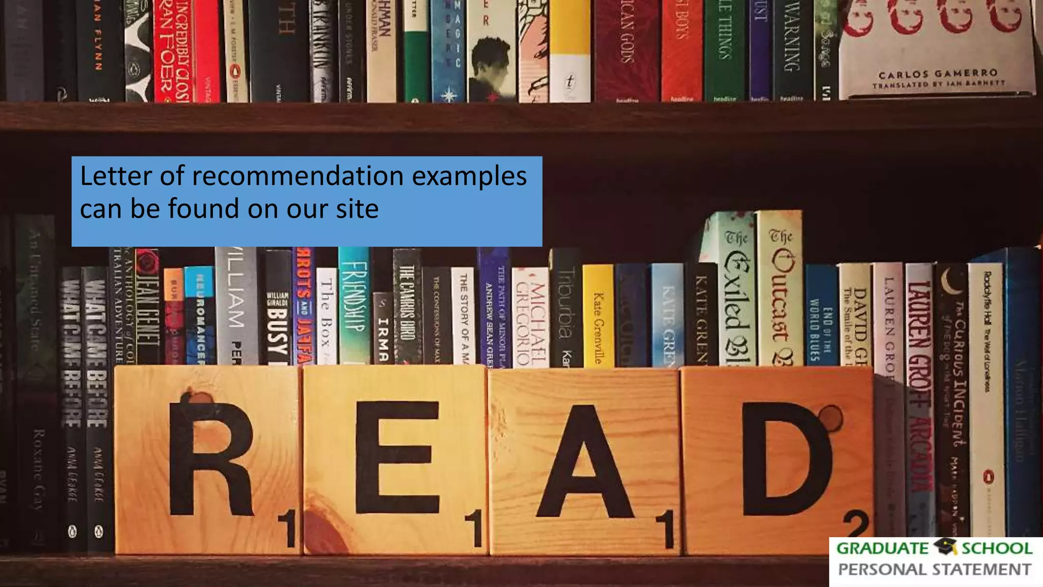 Letter of recommendation examples
can be found on our site
 