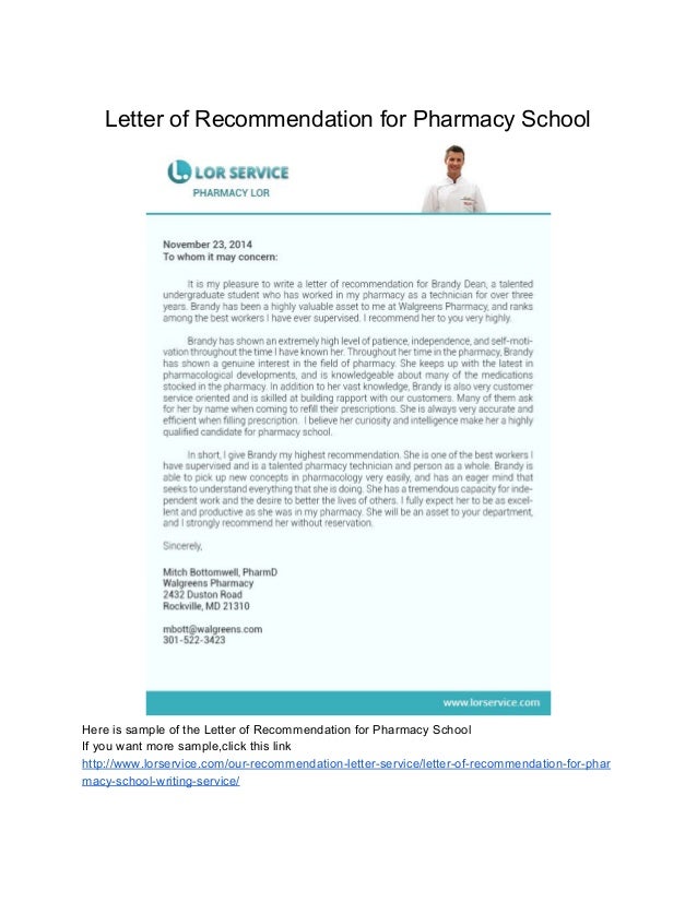 Sample Recommendation Letter For Undergraduate Student