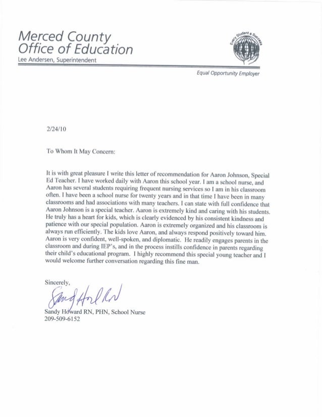 Sample Letter Of Recommendation For Special Education Teacher from image.slidesharecdn.com