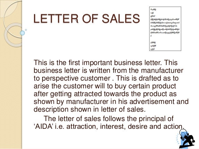letter of sale credit and order sale of business letter to customers