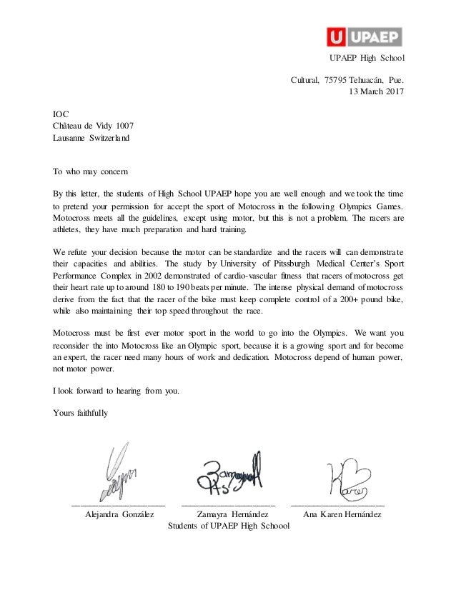 Letter olympic sports